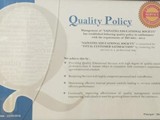 QUALITY POLICY AWARD